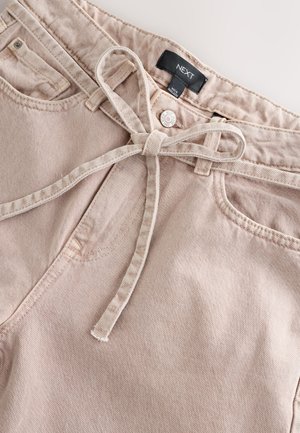 Next BELTED CROPPED WIDE - Džínsy voľného strihu - pink