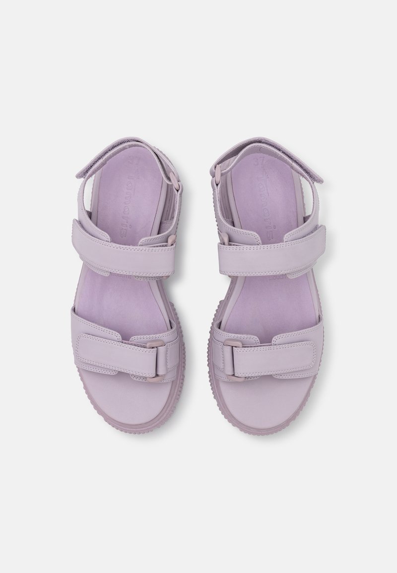 Damen Riemchensandalen | Tamaris Plateausandalette lilac/flieder - DO71995 Damen Riemchensandalen | Tamaris Plateausandalette lilac/flieder - DO71995