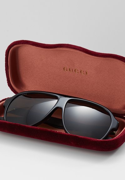 Gucci Solbriller - black/black/green