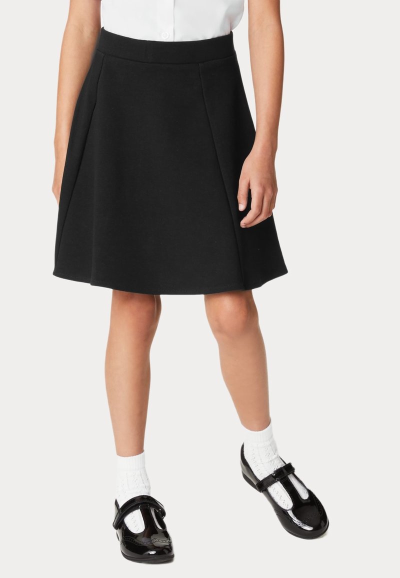 Jupe Tulipe Noire Marks & Spencer - Femme Taille 10 - Zip