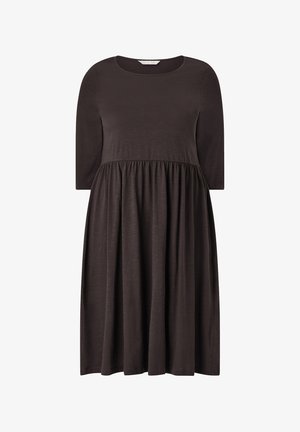 Ellos Plus collection, Jersey dress - brown