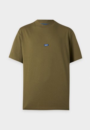 HUGO, NIEROS - T-Shirt basic - khaki