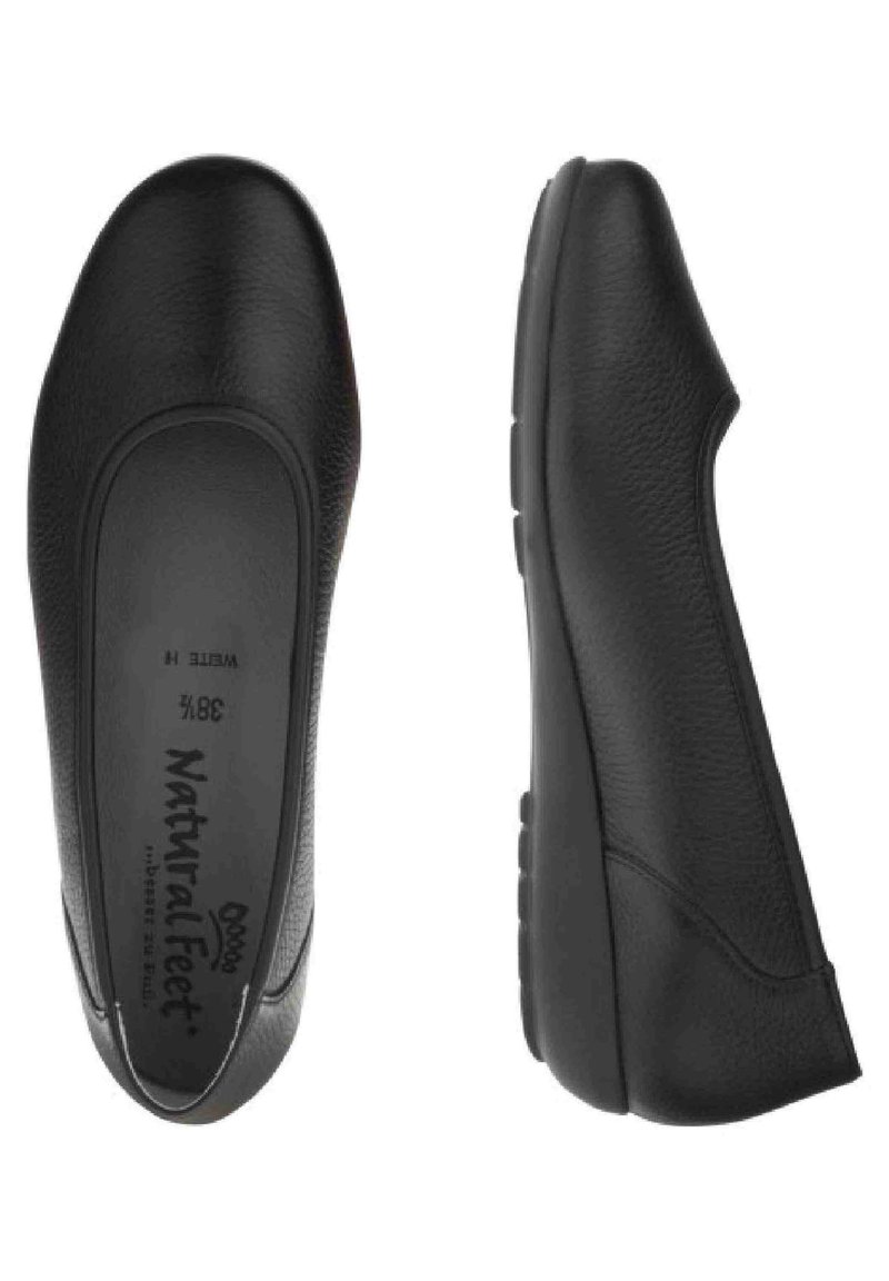 Damen Klassische Ballerinas | Natural Feet Johanna Klassischer Ballerina schwarz - EH90789 Damen Klassische Ballerinas | Natural Feet Johanna Klassischer Ballerina schwarz - EH90789