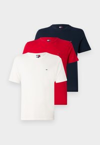 Unausgewählt, ecru/dark night navy/red