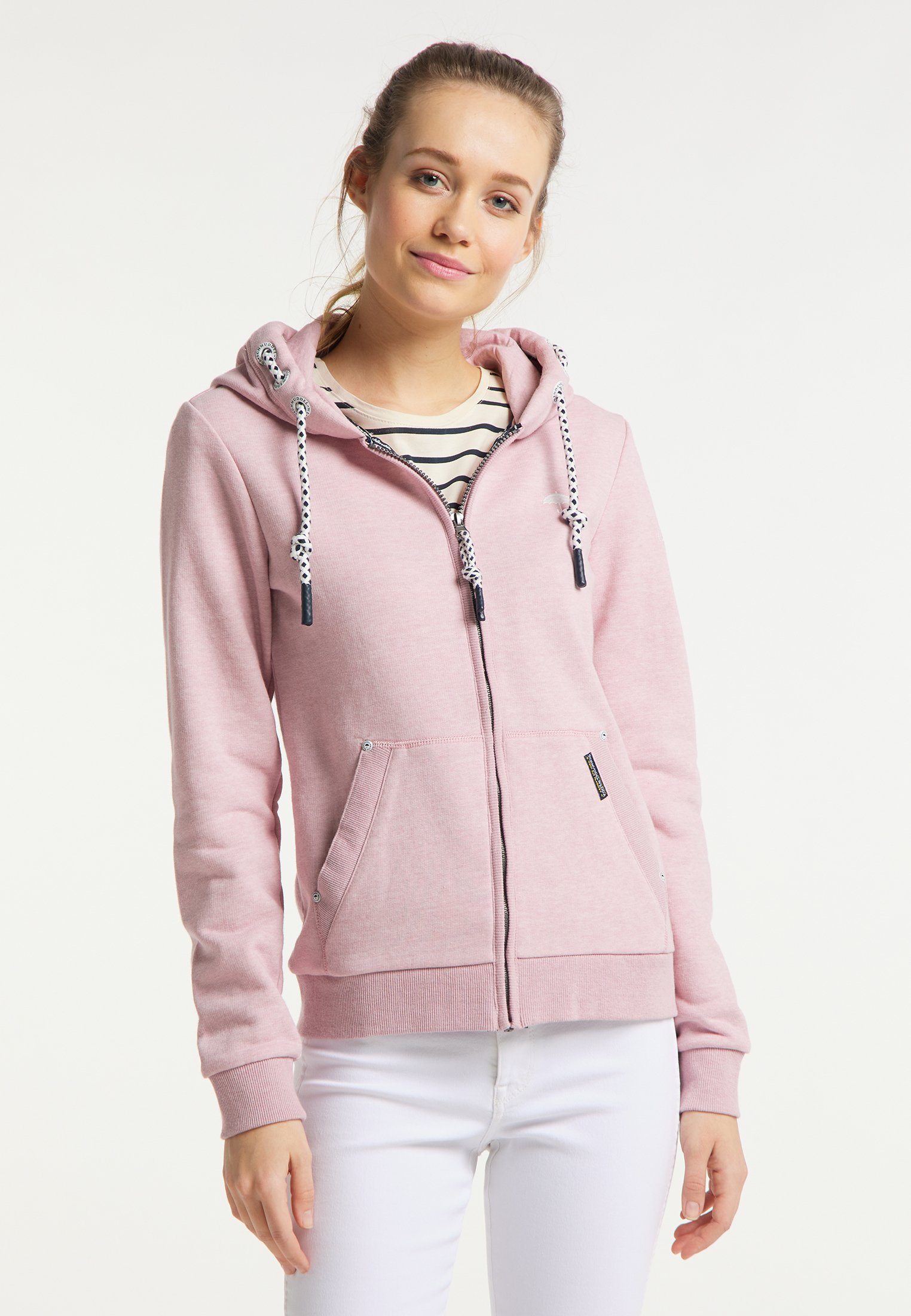 Schmuddelwedda sweatjacke rosa Clearance
