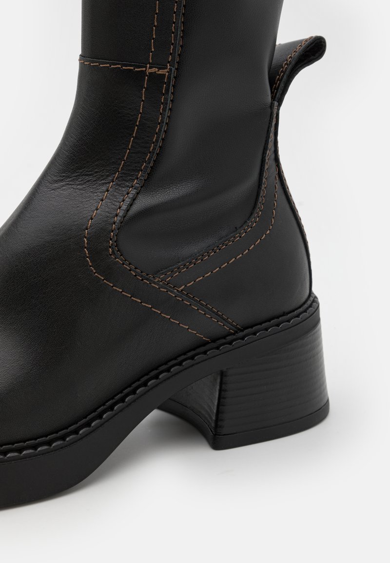MIISTA FABI - Plateaulaarzen - black