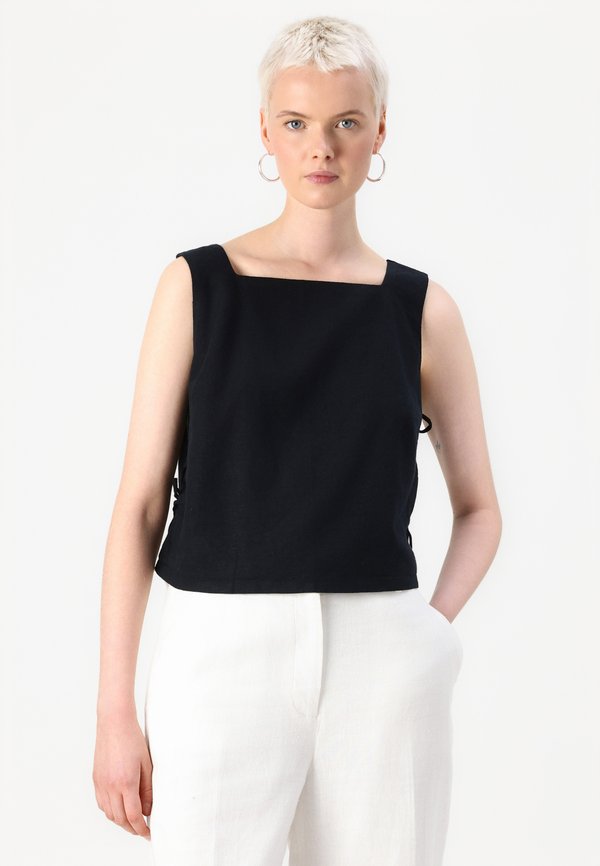 BARE APRON SHELL - Blouse2