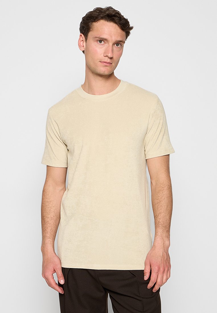 lindbergh T-shirt basic zandkleur