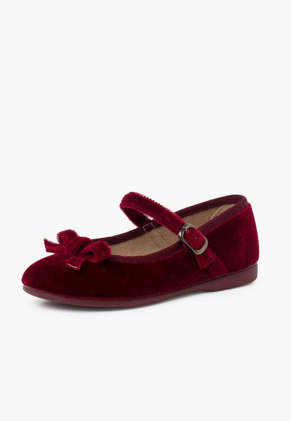 MERCEDITAS  – Riemchenballerina – burdeos