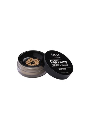 NYX Professional Makeup CAN´T STOP WON´T STOP SETTING POWDER - Fixierspray und Fixierpuder - 3 medium