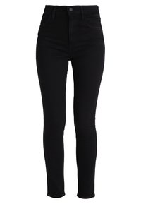 Levi S Line 8 Levis Line 8 High Skinny Jeans Skinny Fit Carbon Black Denim Zalando Nl