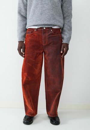 STRAIGHT FIT  - Jeans Straight Leg - eggplant