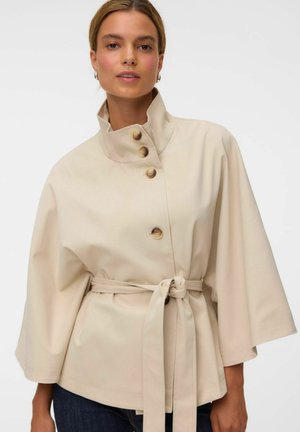 Vero Moda, CAPE VMNORAFLORA JACKET - Veste légère - oatmeal