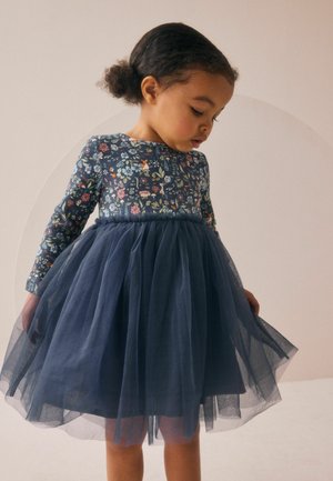 Next, REGULAR FIT - LONG SLEEVE  - Robe de soirée - navy floral