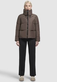 khujo FLAIRE - Winterjacke - taupe dunkel