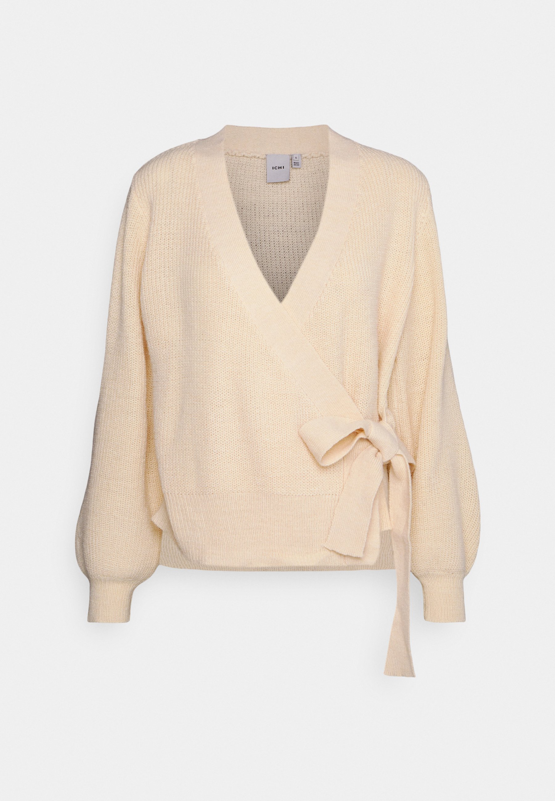 ICHI NOVO - Cardigan - sandshell/sand 
