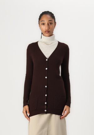 CHELSEA - Chaqueta de punto - chocolat