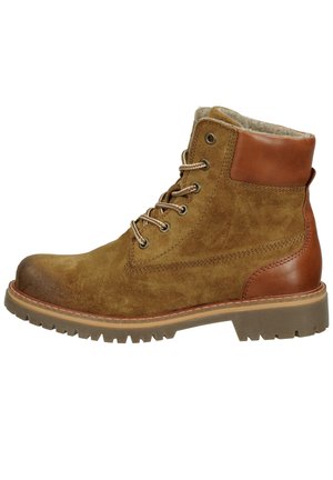 PARK - Schnürstiefelette - cognac