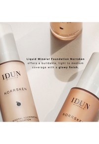 IDUN Minerals LIQUID FOUNDATION - Foundation - freja - warm light