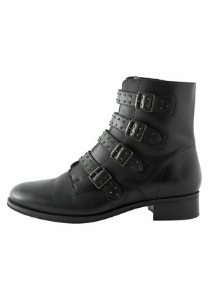 Bottines de cowboy / motard - black