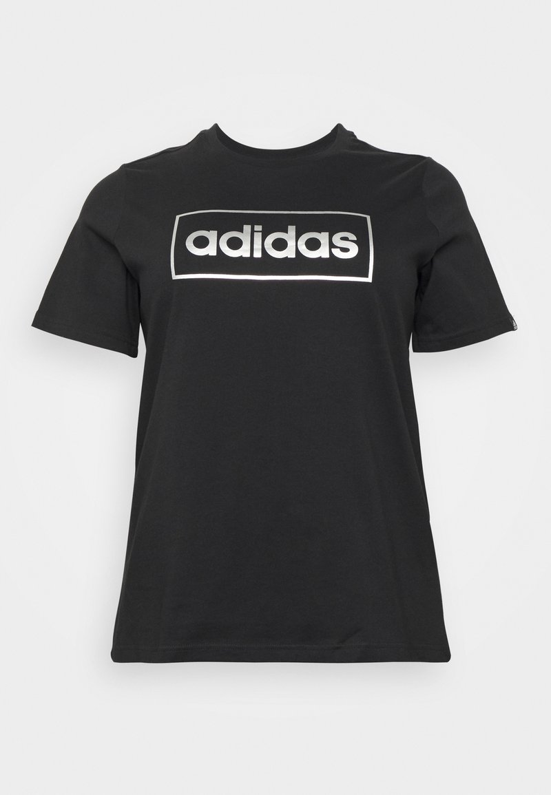 adidas Performance Triko s potiskem - black