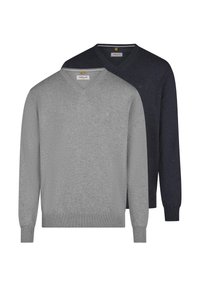 Niewybrane, dunkelblau   grau