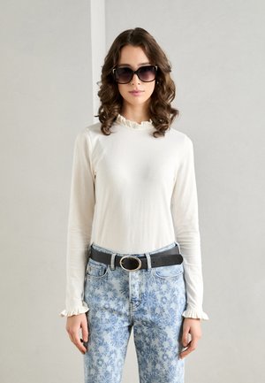 ELISA - Långärmad tröja - off white