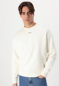 Calvin Klein NANO LOGO  - Melegítőfelső - vanilla ice