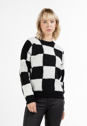 NOLIE - Jumper - schwarz weiss