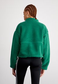 The North Face W EXTREME PILE 2 FZ JACKET - Fliisjakk - evergreen/black