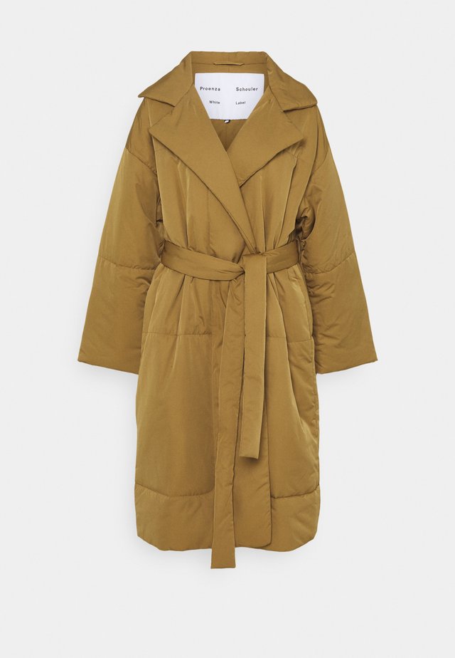 MATTE PUFFER LONG COAT - Talvitakki - cider