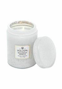 Voluspa VOLUSPA SMALL GLASS JAR BOURBON VANILLE 156G - Doftljus - white