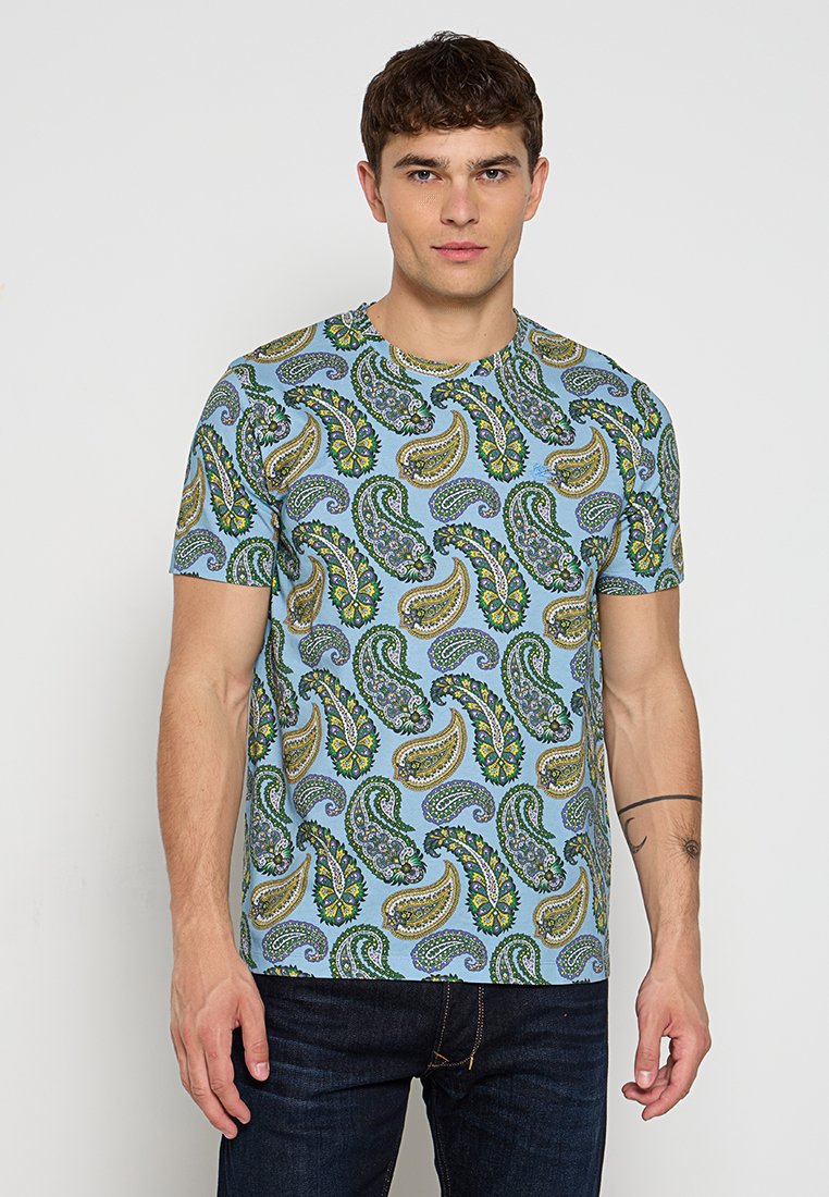 ETRO T-shirt print meerkleurig