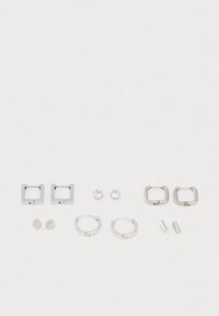 Pier One UNISEX SET - Øreringe - silver-coloured