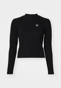 OPUS DOT MOCK NECK - Top dugih rukava - black