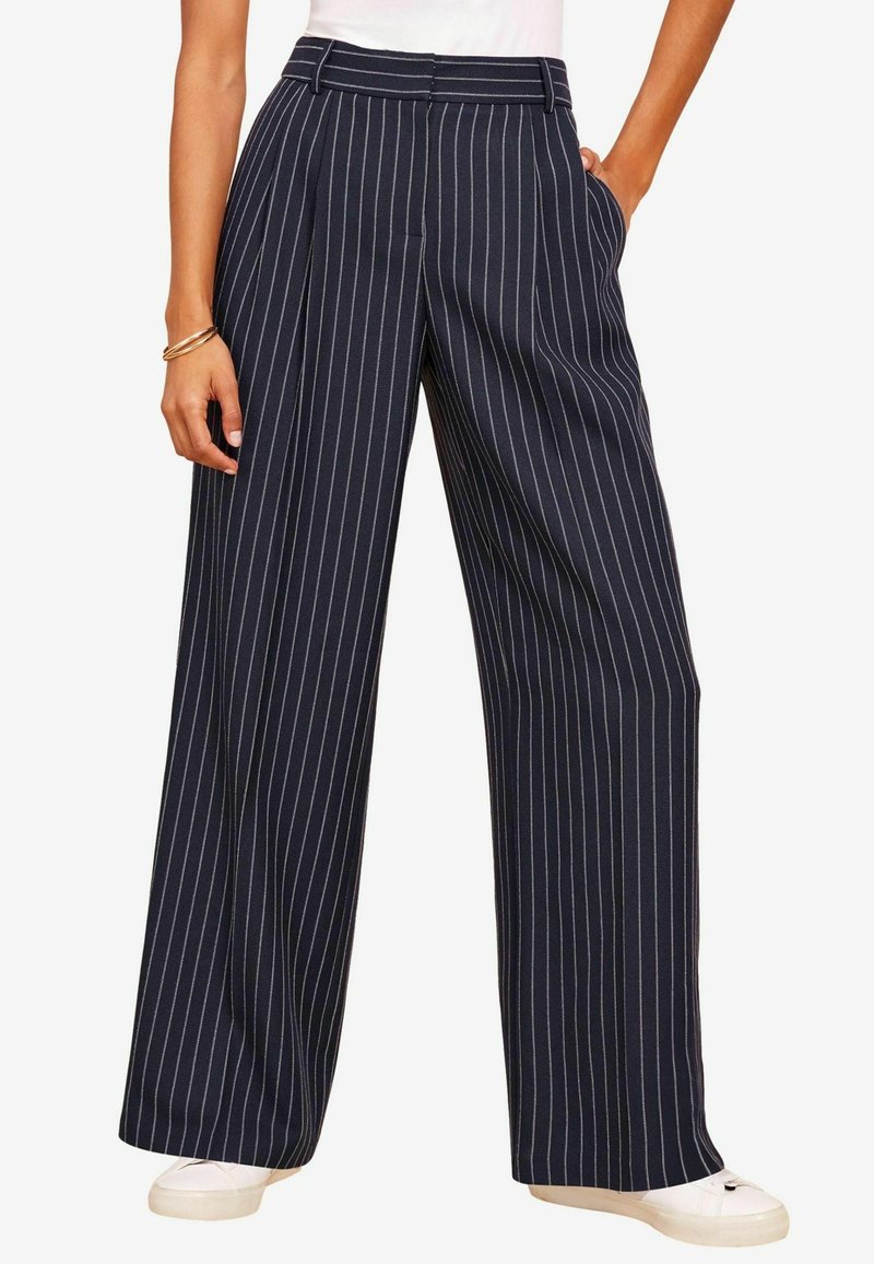Friends Like These WIDE LEG SMART - Nohavice - pinstripe