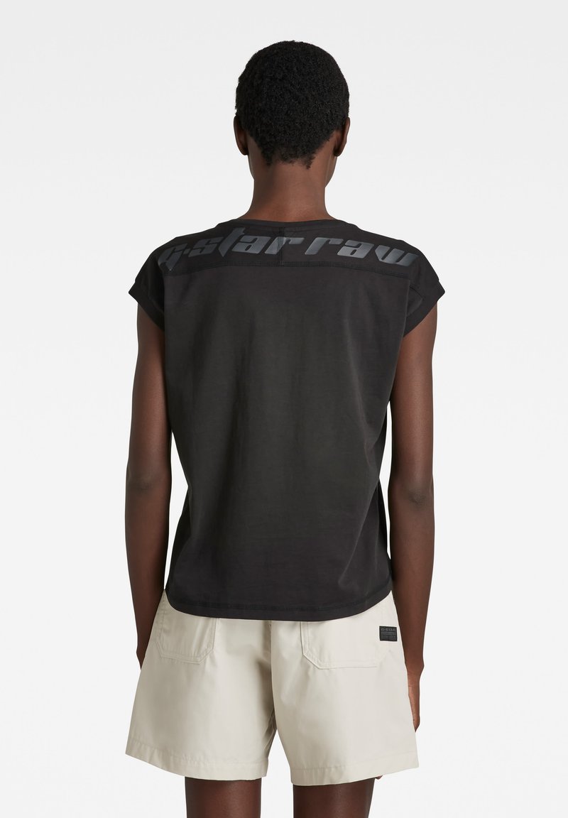Damen T-Shirts | G-Star SPORTS BACK LOOSE T-Shirt print dk black/schwarz - ZB73130 Damen T-Shirts | G-Star SPORTS BACK LOOSE T-Shirt print dk black/schwarz - ZB73130