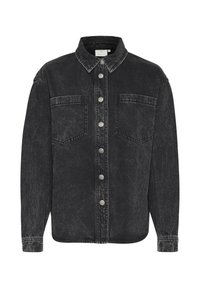 KAEMMA - Pogājama blūze - medium grey denim