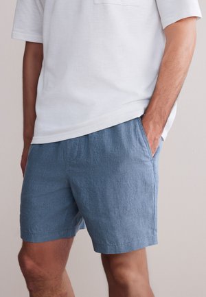 REGULAR FIT - DRAWSTRING WAIST - Lühikesed püksid - blue