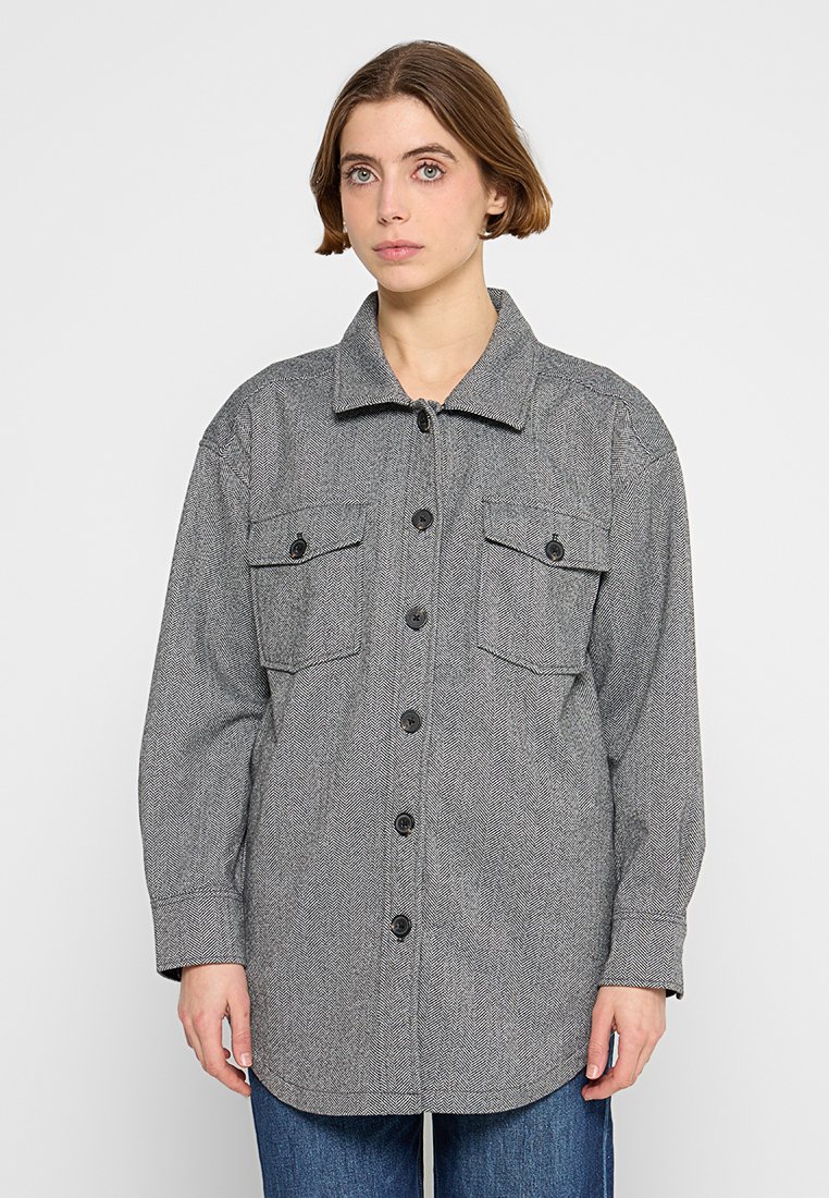 Scotch & Soda Lichte jas grijs