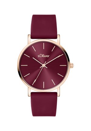 KLASSISCH UND ELEGANT - Watch - rot