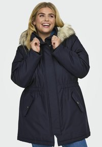 ONLY Carmakoma CARIRENA  OTW NOOS - Žieminis paltas - night sky