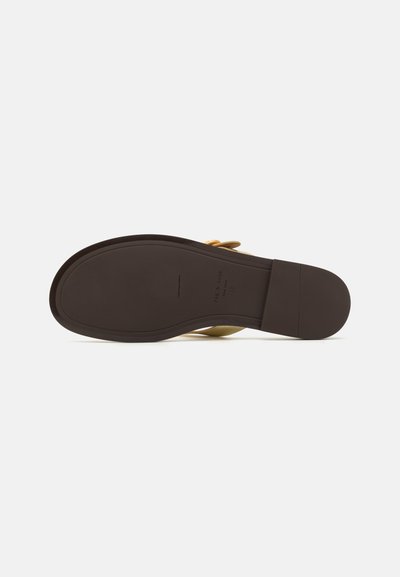 rag & bone GIA THONG - Tåsandaler - gold