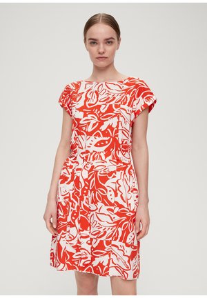 s.Oliver, SOMMERLICHES - Freizeitkleid - dunkelorange
