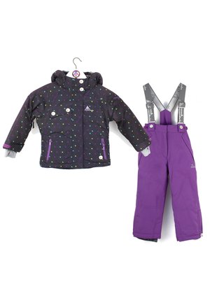 SET - Pantalon de ski - noir violet