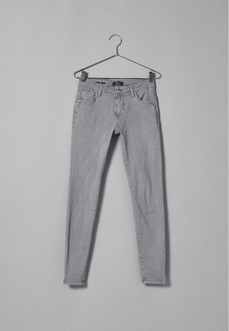 Bershka Jeans Skinny Fit lichtgrijs
