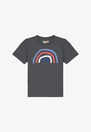 watapparel, REGENBOGEN - T-Shirt print - anthracite
