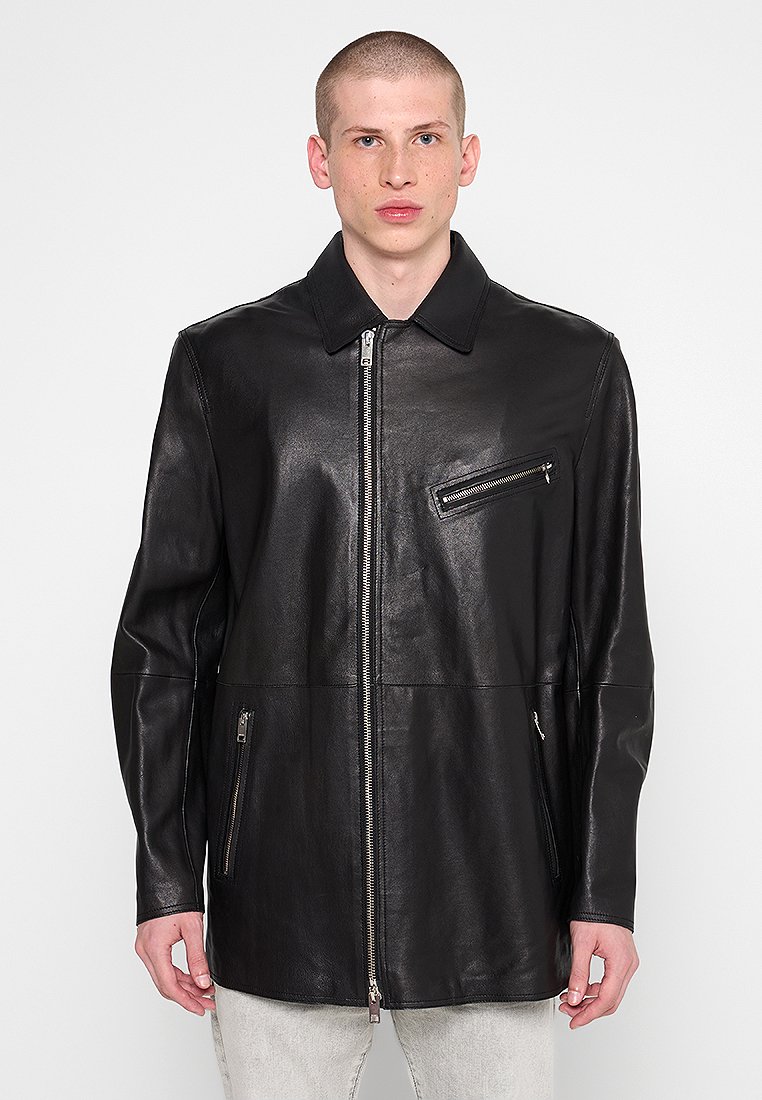 Diesel Leren jas zwart Diesel Leren jas zwart