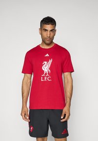 adidas Performance LIVERPOOL FC DNA TEE - Article de supporter d'équipe de club - strawberry red