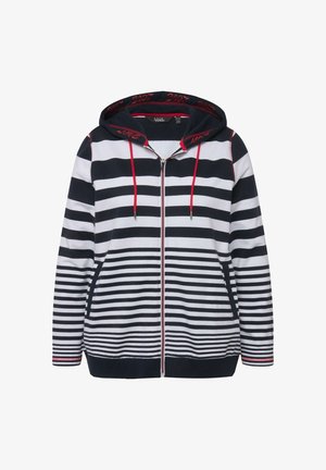 Ulla Popken ZIP-UP - Vetoketjullinen college - marine